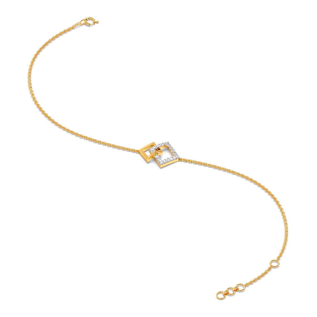 Aathuri Diamond Chain Bracelet