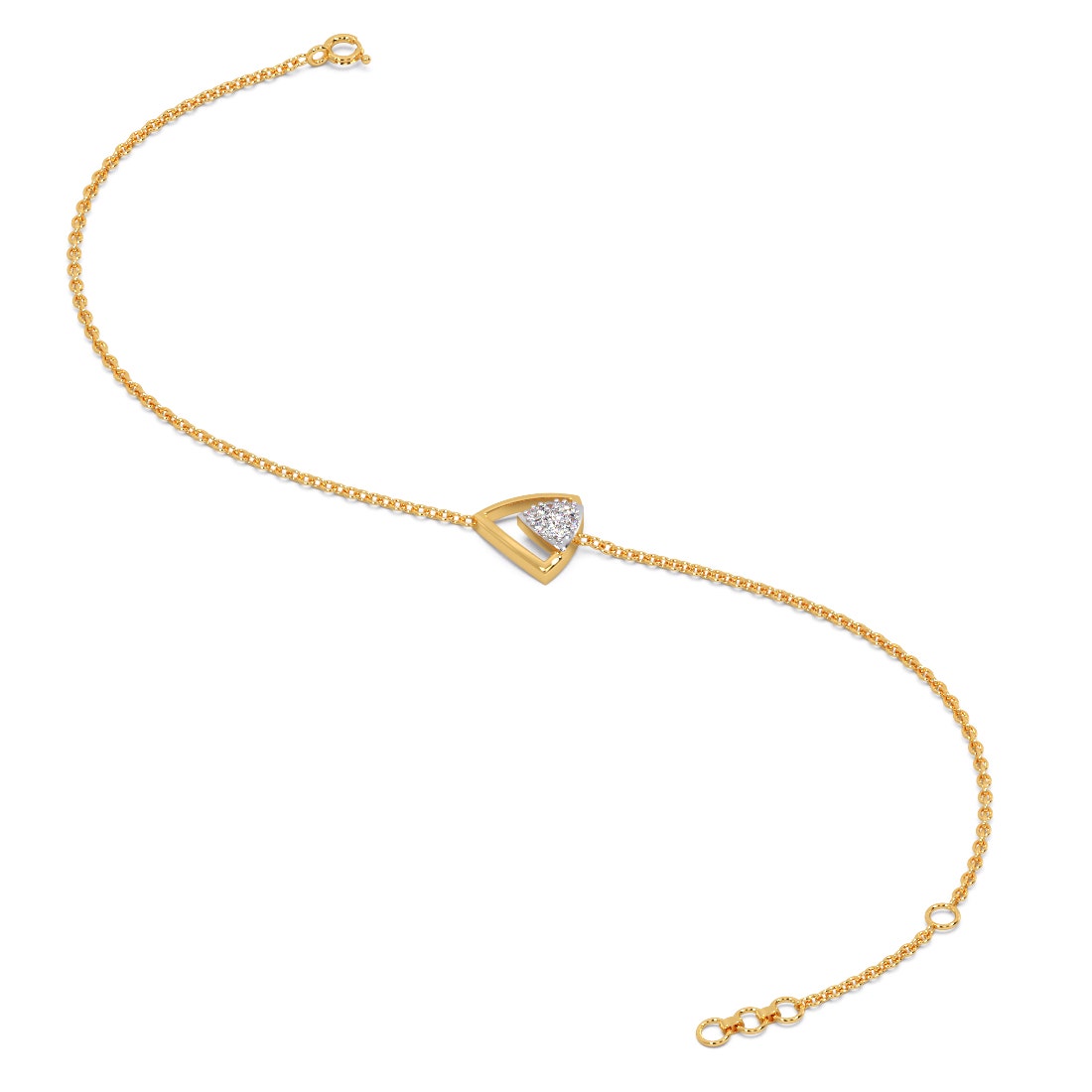 Sanhita Diamond Chain Bracelet