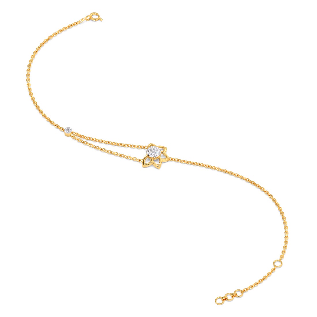 Nairni Diamond Chain Bracelet