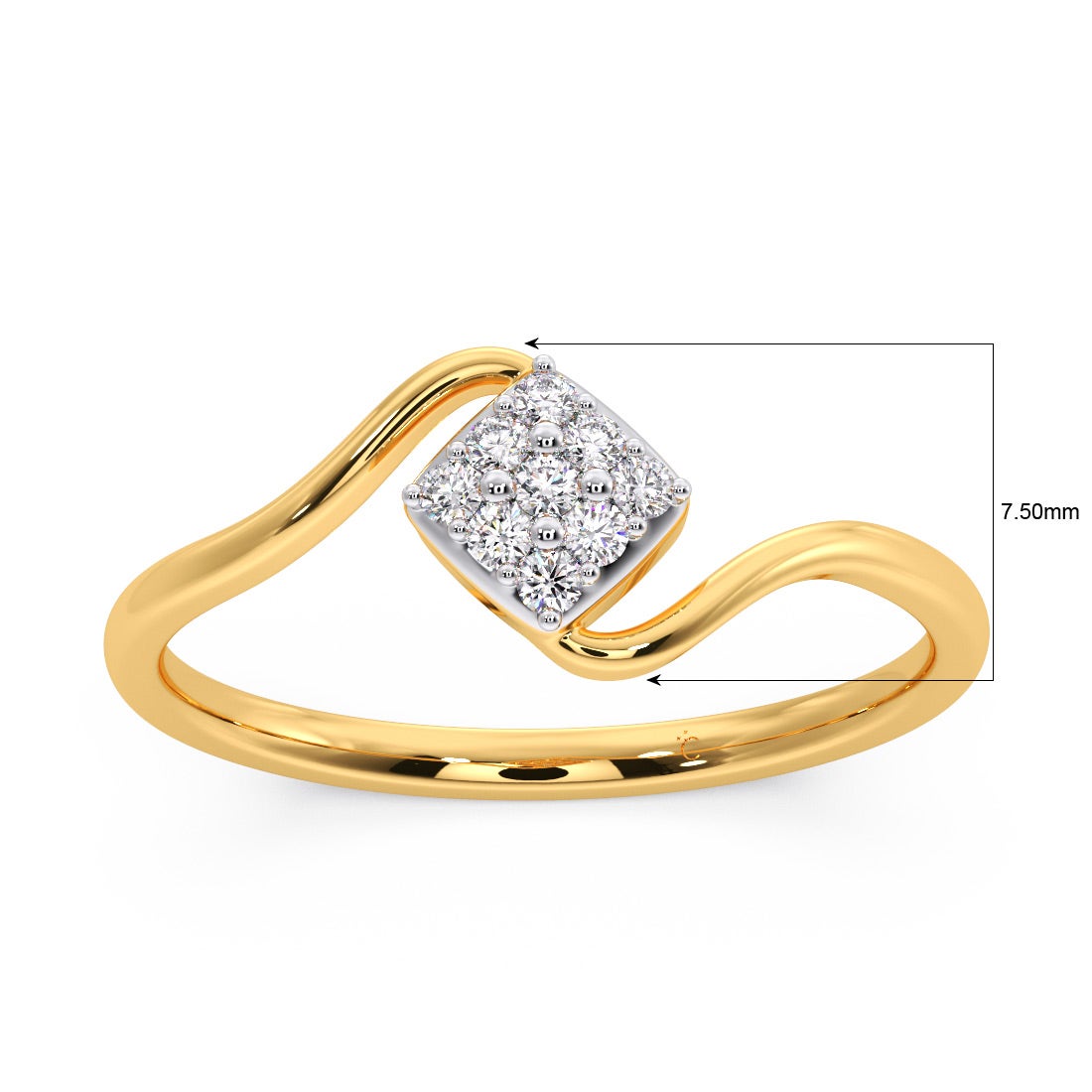 Bandhura Diamond Ring