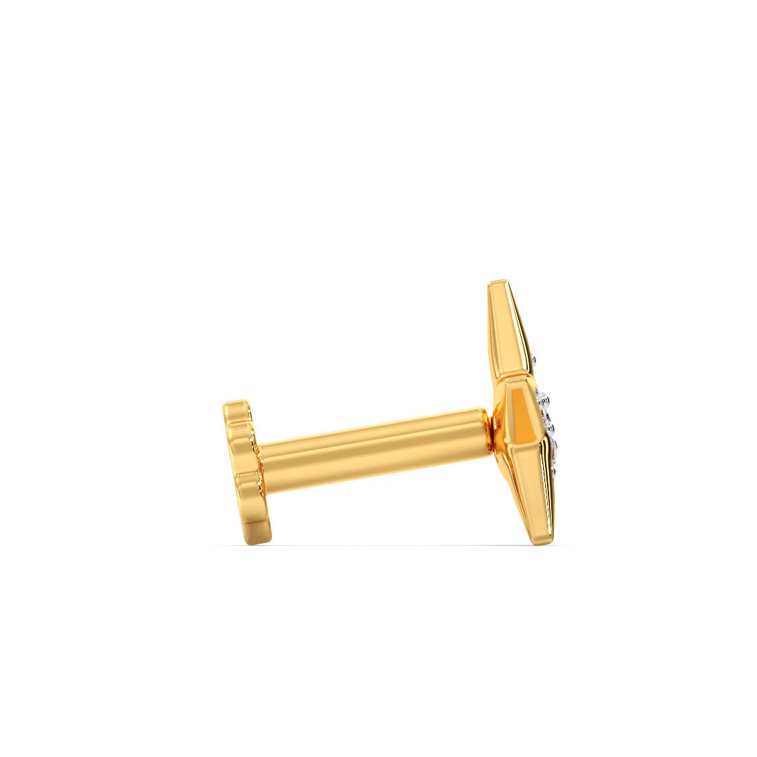 Shimmery Star Diamond Nose Pin