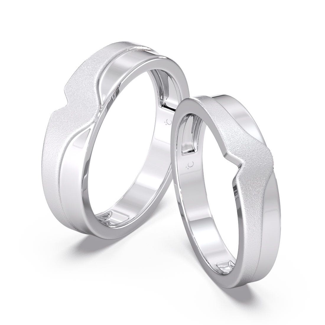 Jessica Platinum Band for Her
