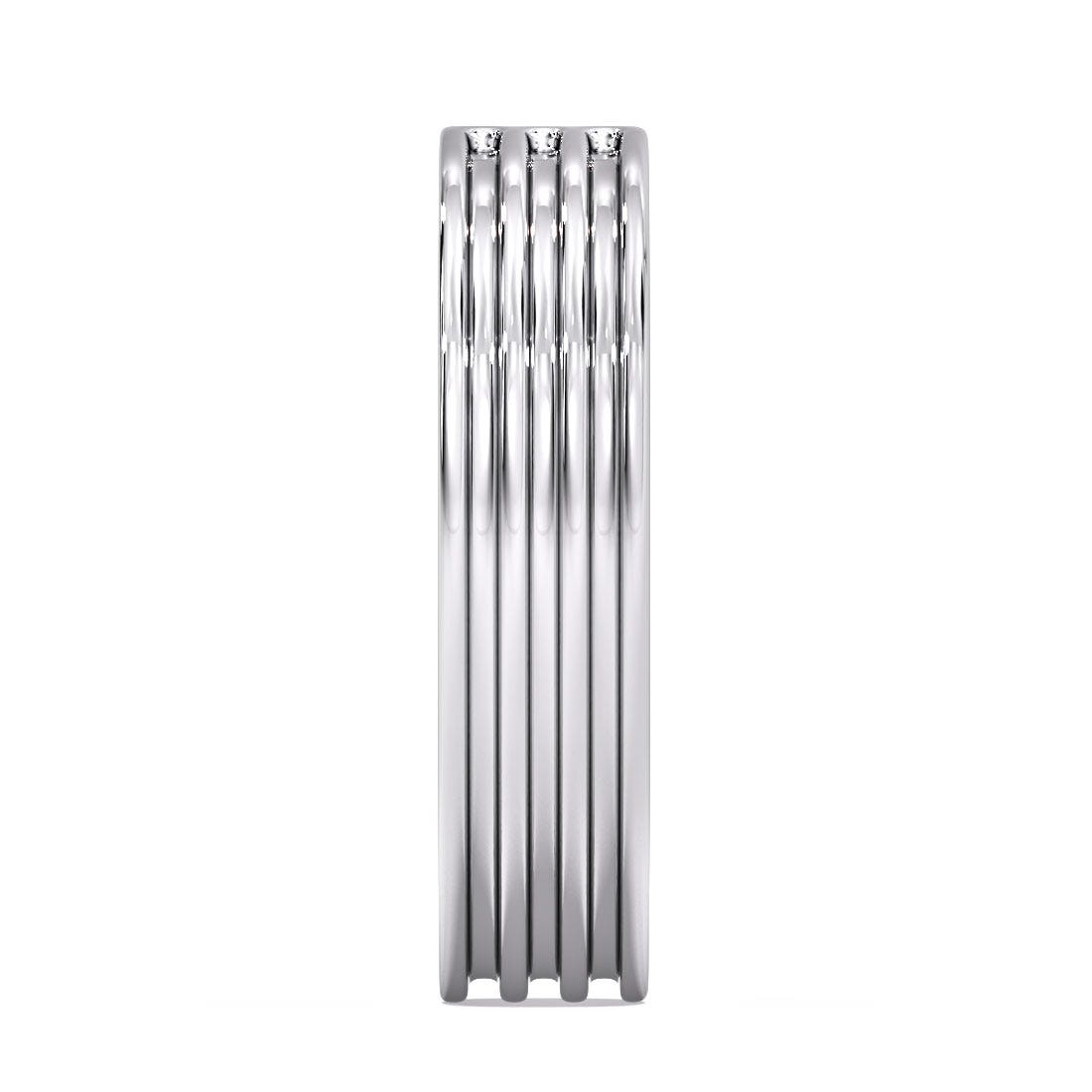 Eric Platinum Band for Him