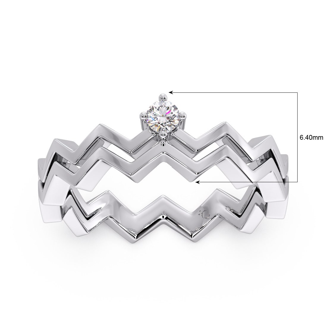 Genera Platinum Diamond Ring