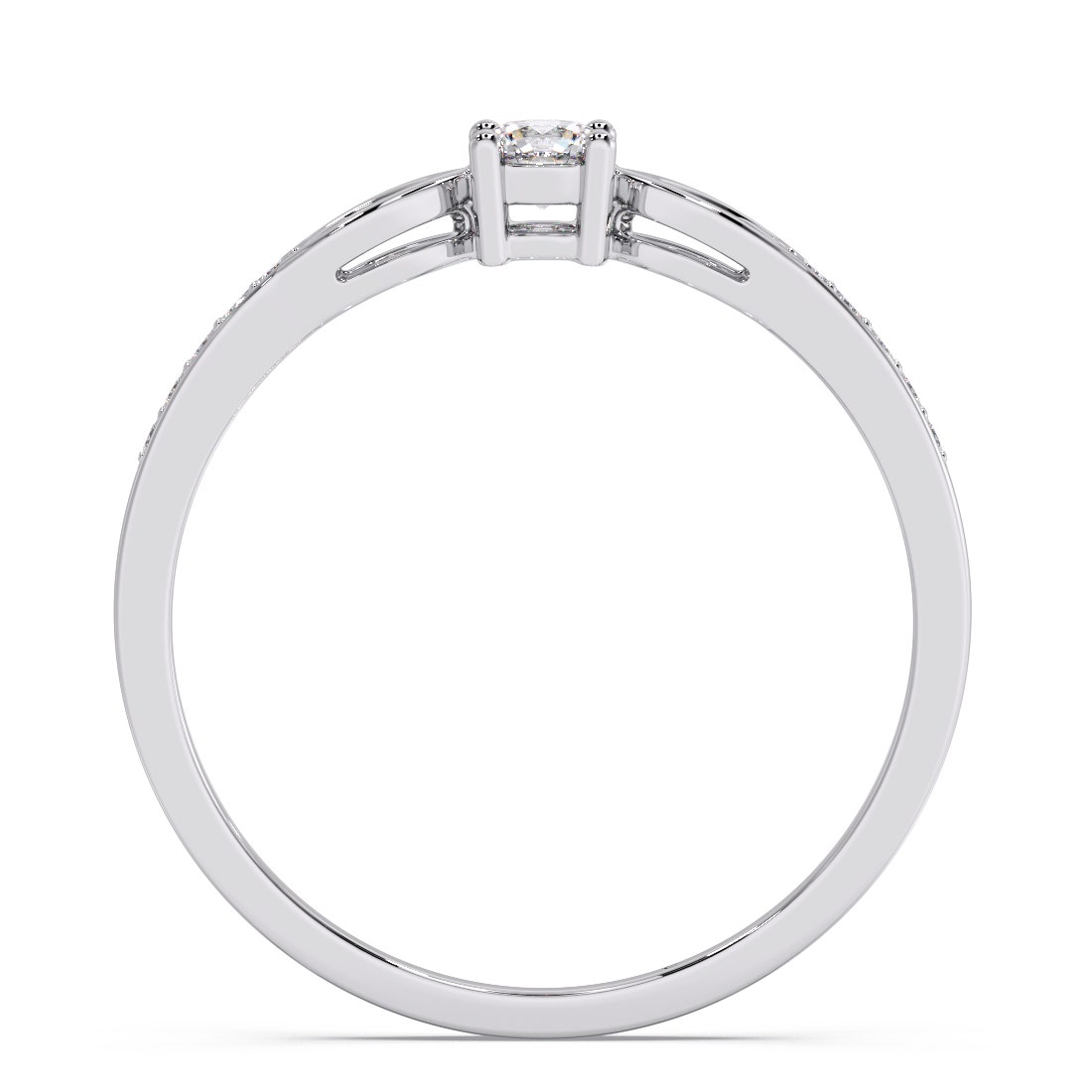 Aspyn Platinum Solitaire Ring