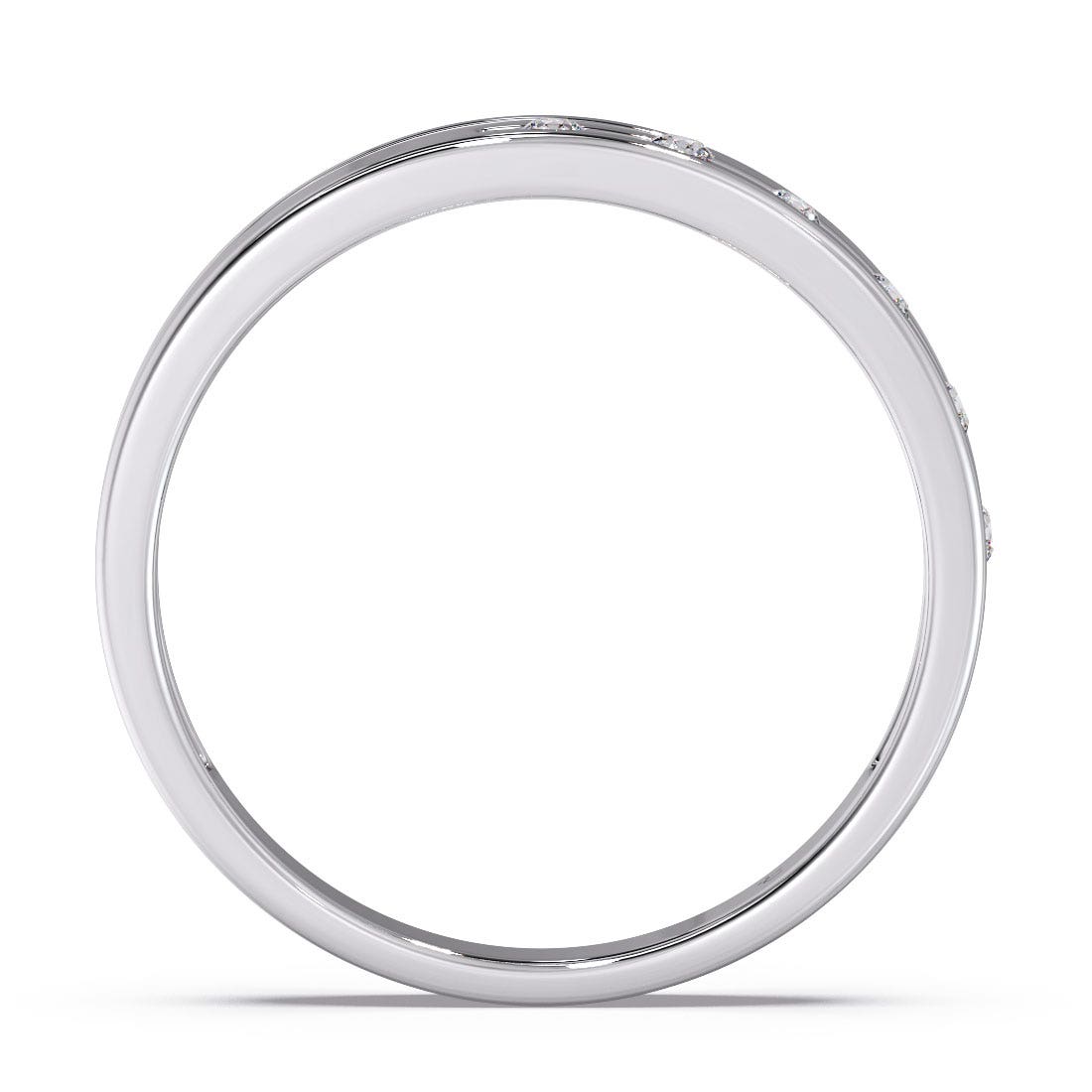 Bert Platinum Diamond Band For Him