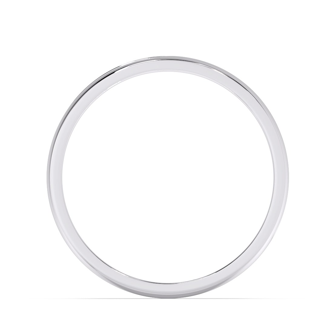 Overlapping Waves Platinum Ring
