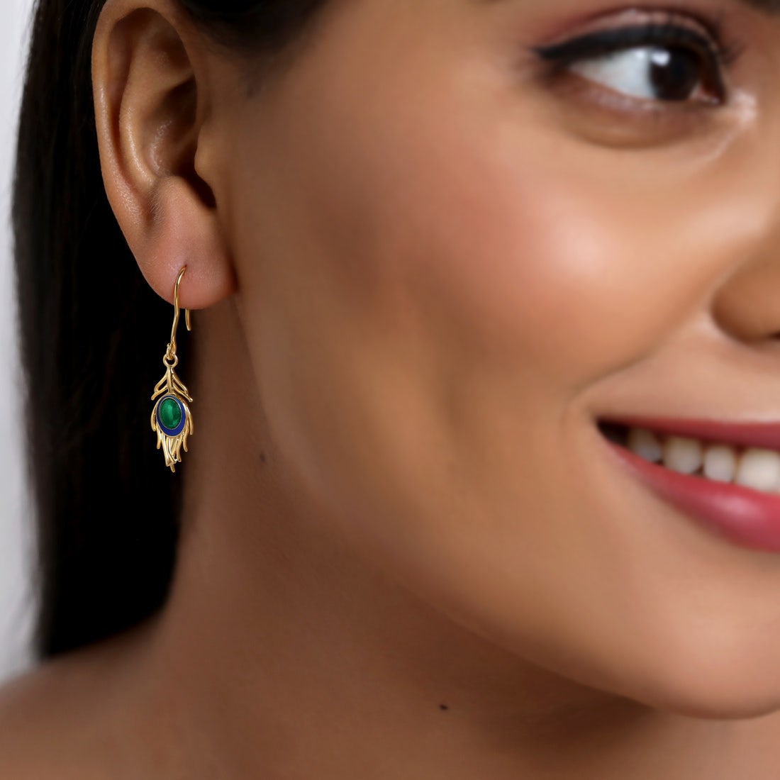 Kjarr Gold Earrings