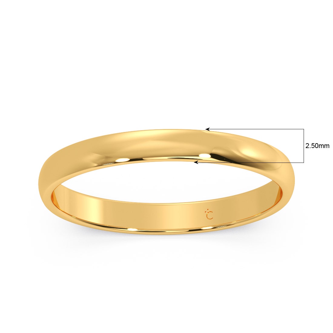 Tanushri Gold Wedding Band