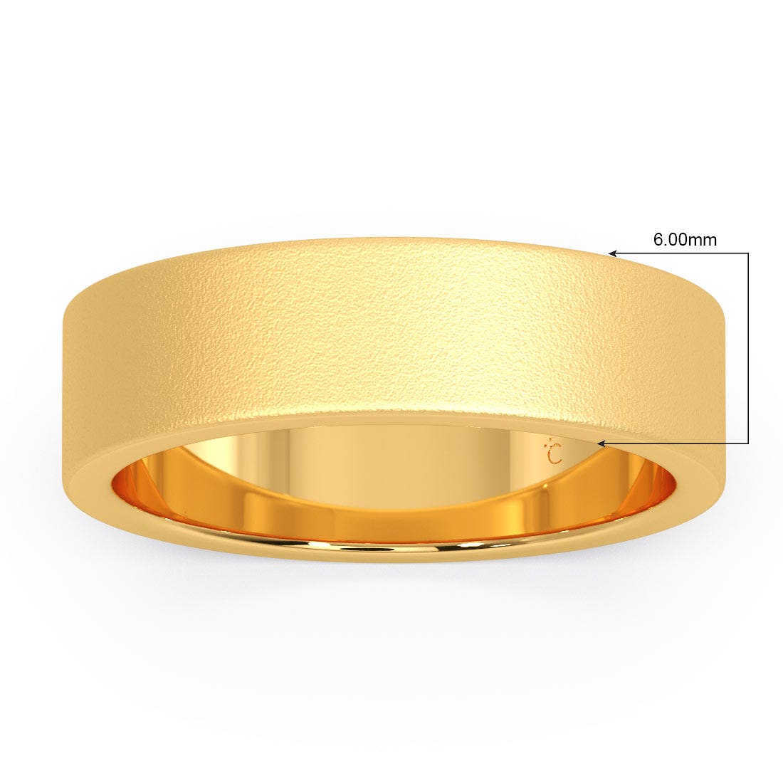 Prince Gold Wedding Band For Him