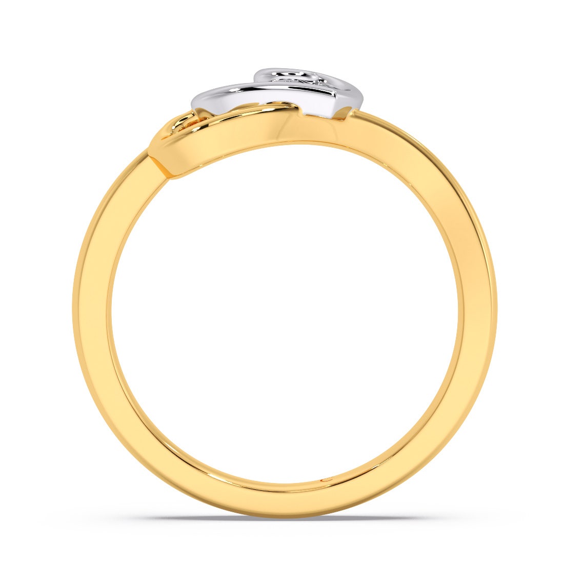 Ardour Hearts Gold Ring
