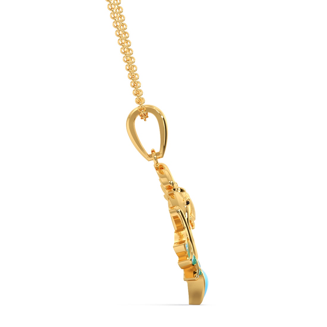 Ekakshara Gold Pendant