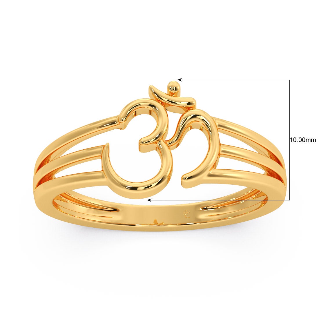 Rishaan Gold Mens Ring