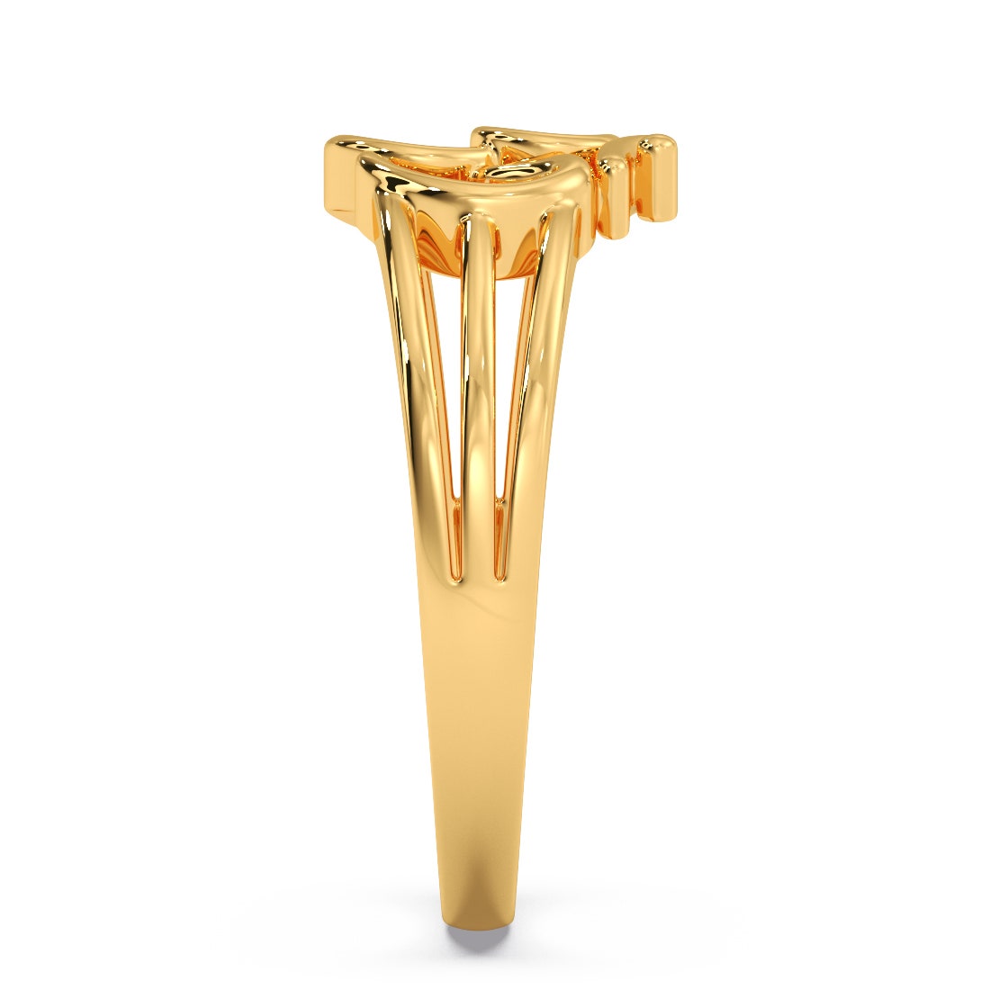 Rishaan Gold Mens Ring