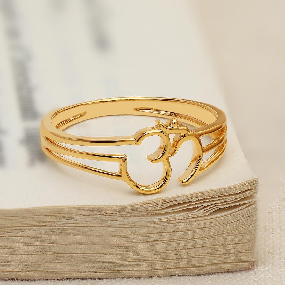 Rishaan Gold Mens Ring