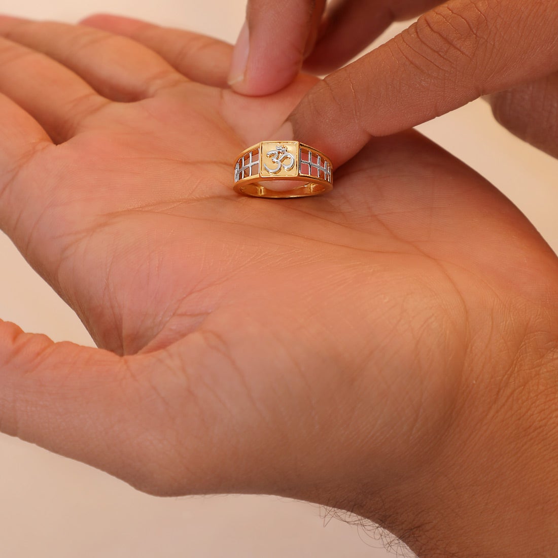 Kailashpati Gold Mens Ring
