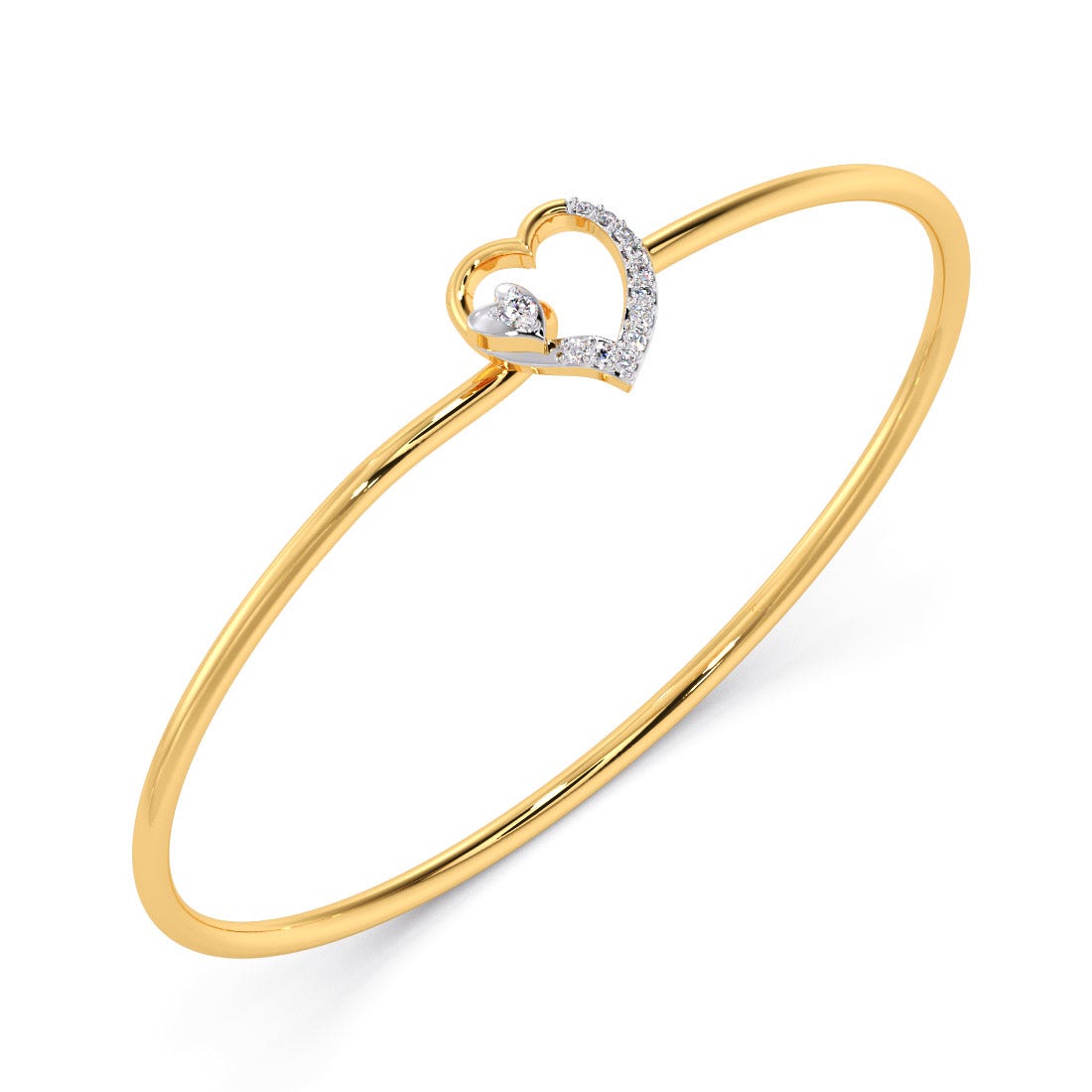 Mehreen V.Day Diamond Oval Bracelet