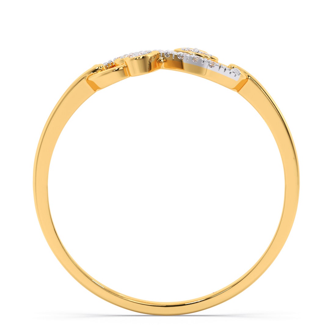 Giribala Infinity Heart Diamond Ring