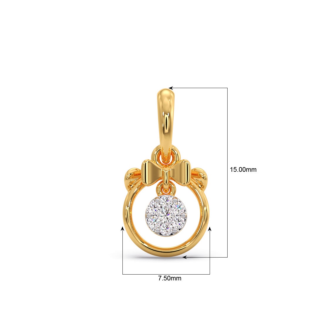 Fadila Diamond Pendant