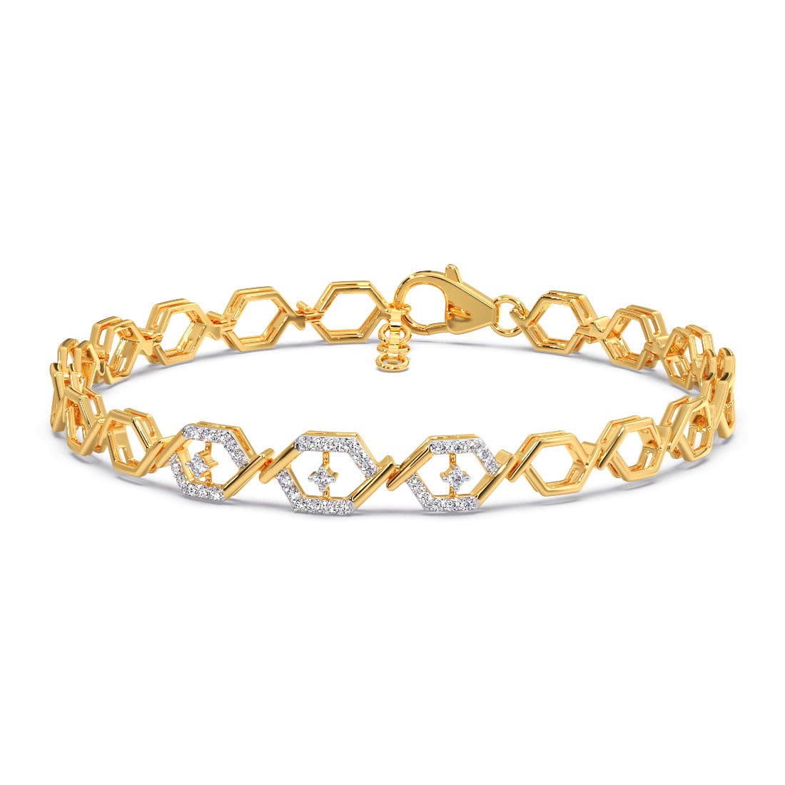 Six Semester Diamond Bracelet