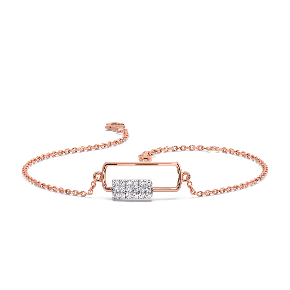 Geometry Dash Diamond Chain Bracelet