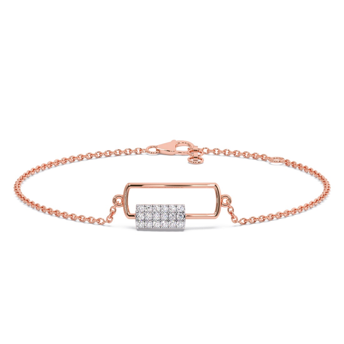 Geometry Dash Diamond Chain Bracelet