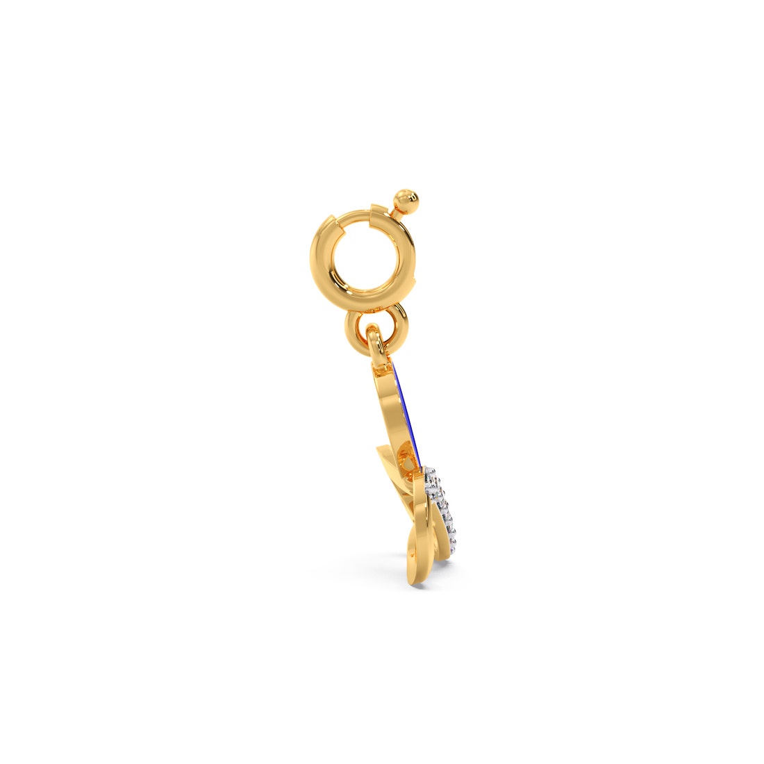 Infinity Evil Eye Diamond Charm