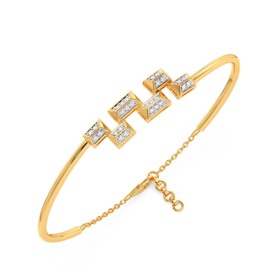 Indulgence Diamond Oval Bracelet