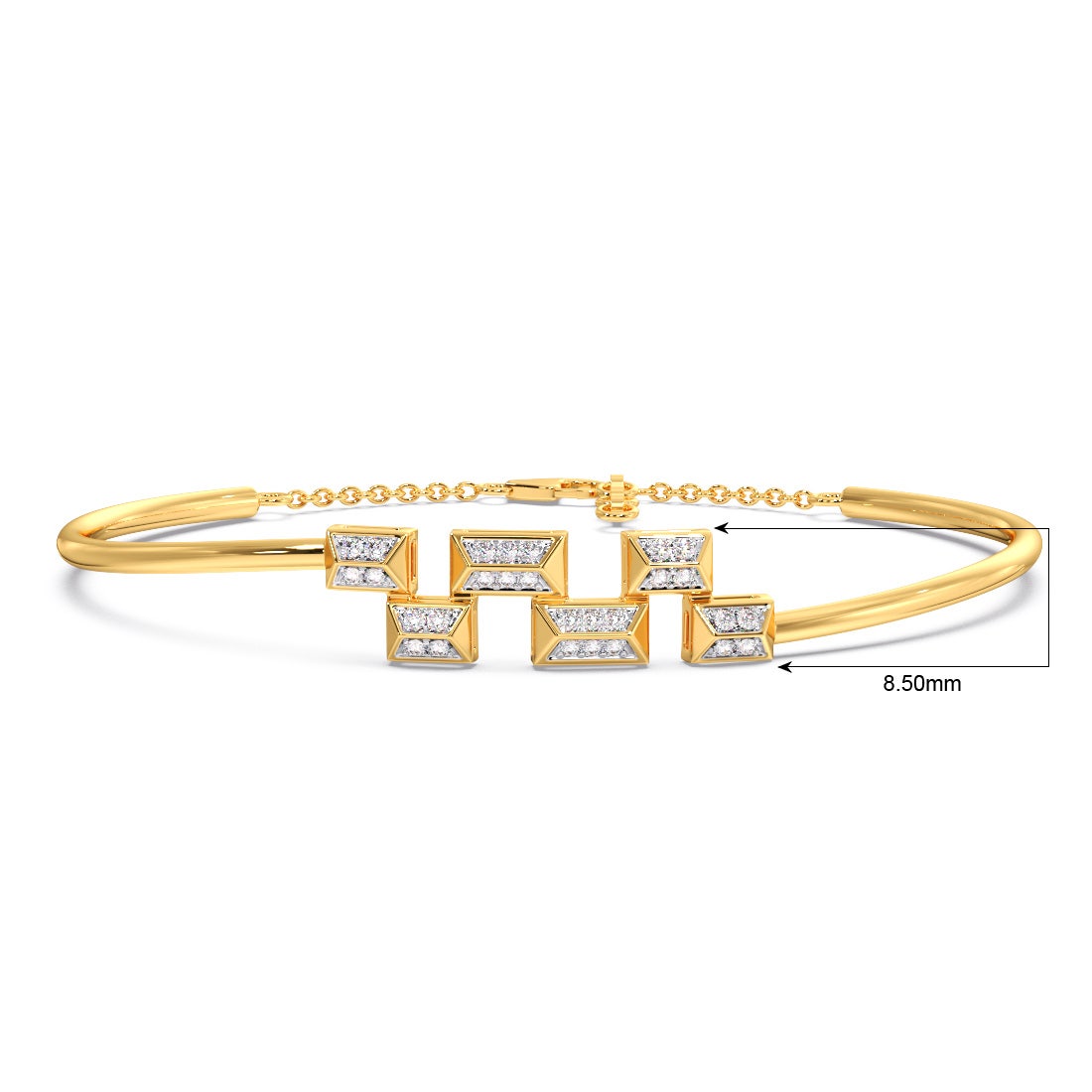 Indulgence Diamond Oval Bracelet
