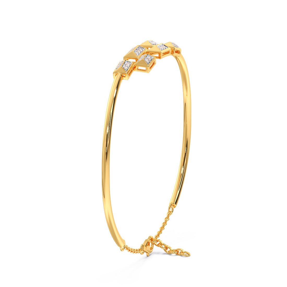 Indulgence Diamond Oval Bracelet