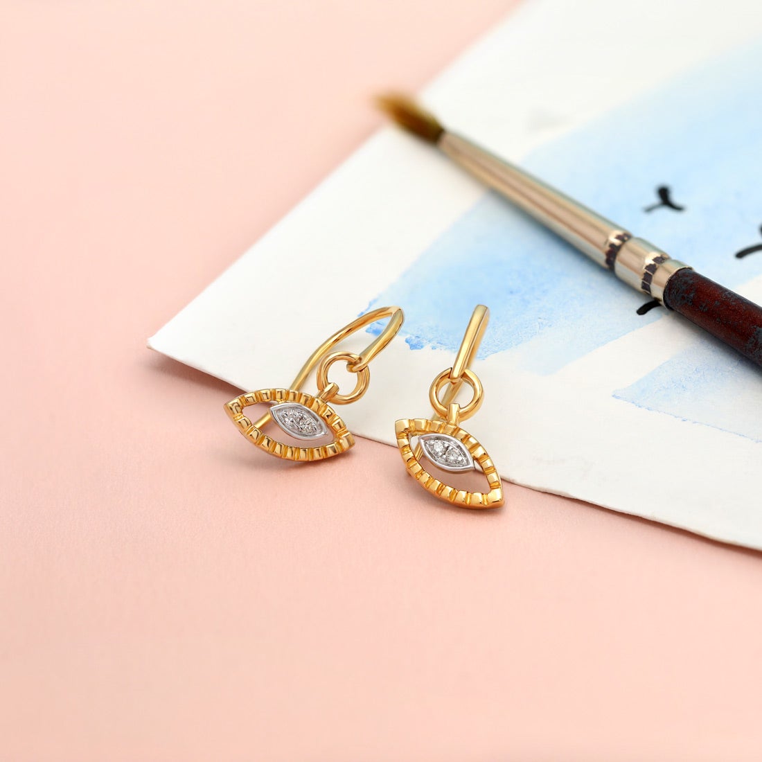Eye Candy Diamond Dangle Earrings