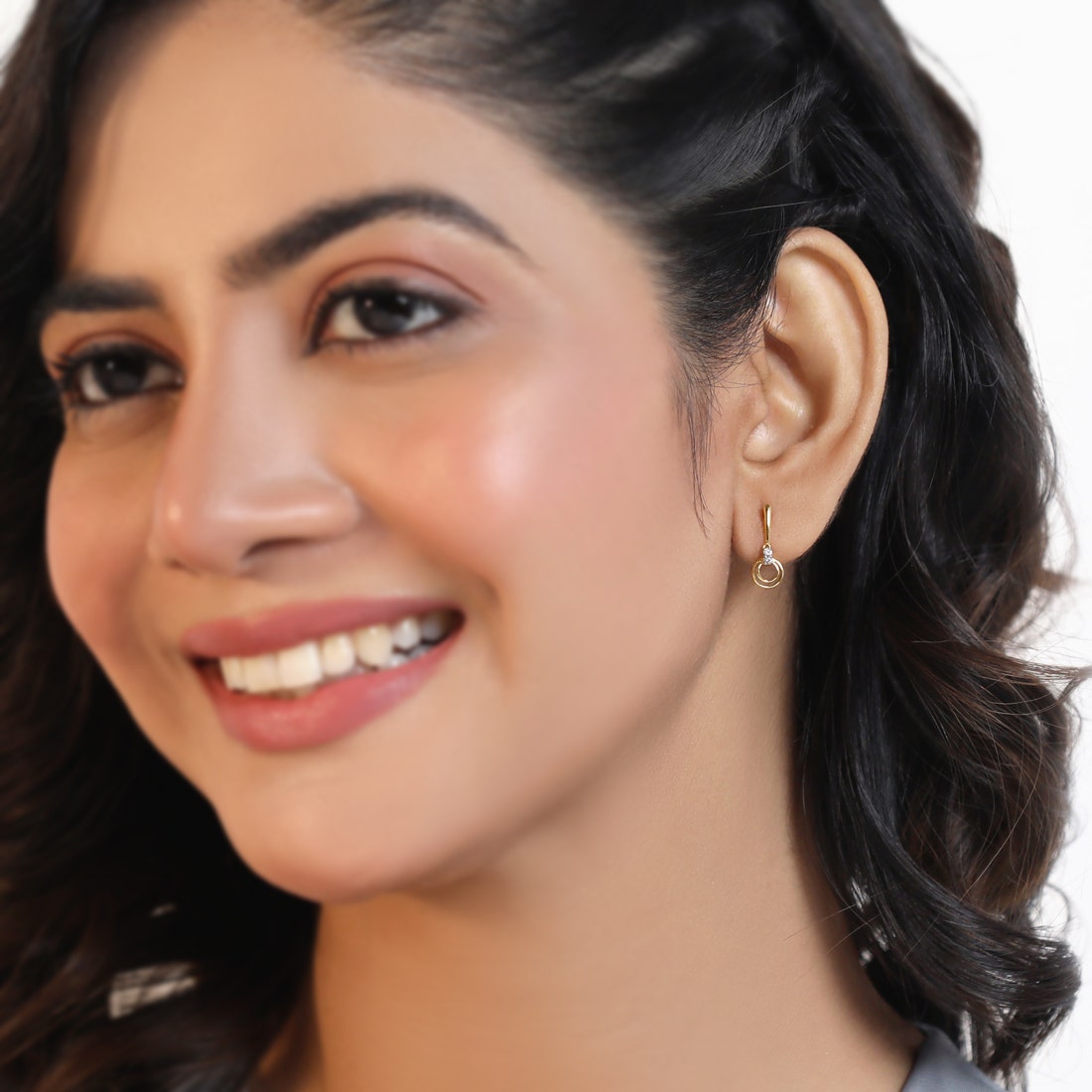 Astral Orbits Diamond Dangle Earrings
