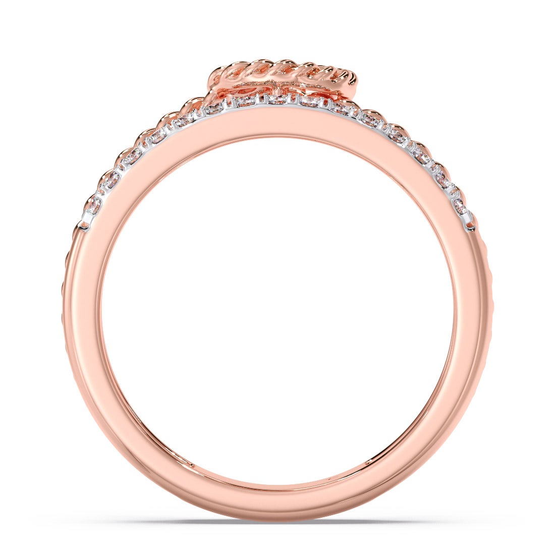 Knot In Style Diamond Ring