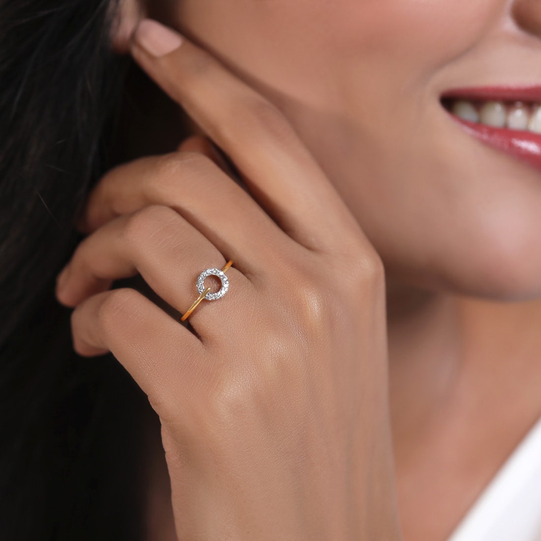 Oval Miracle Diamond Ring