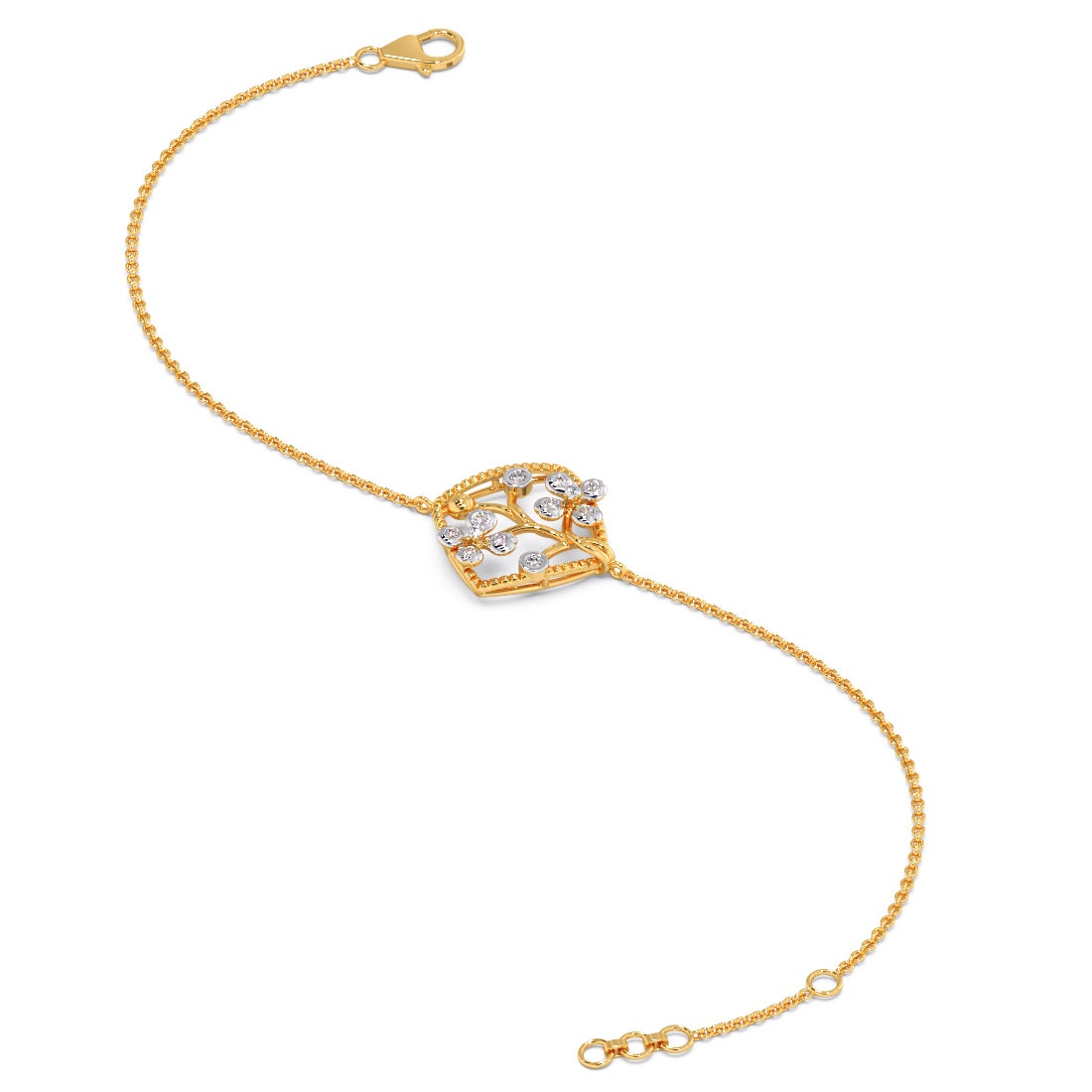 Spring Vision Diamond Chain Bracelet