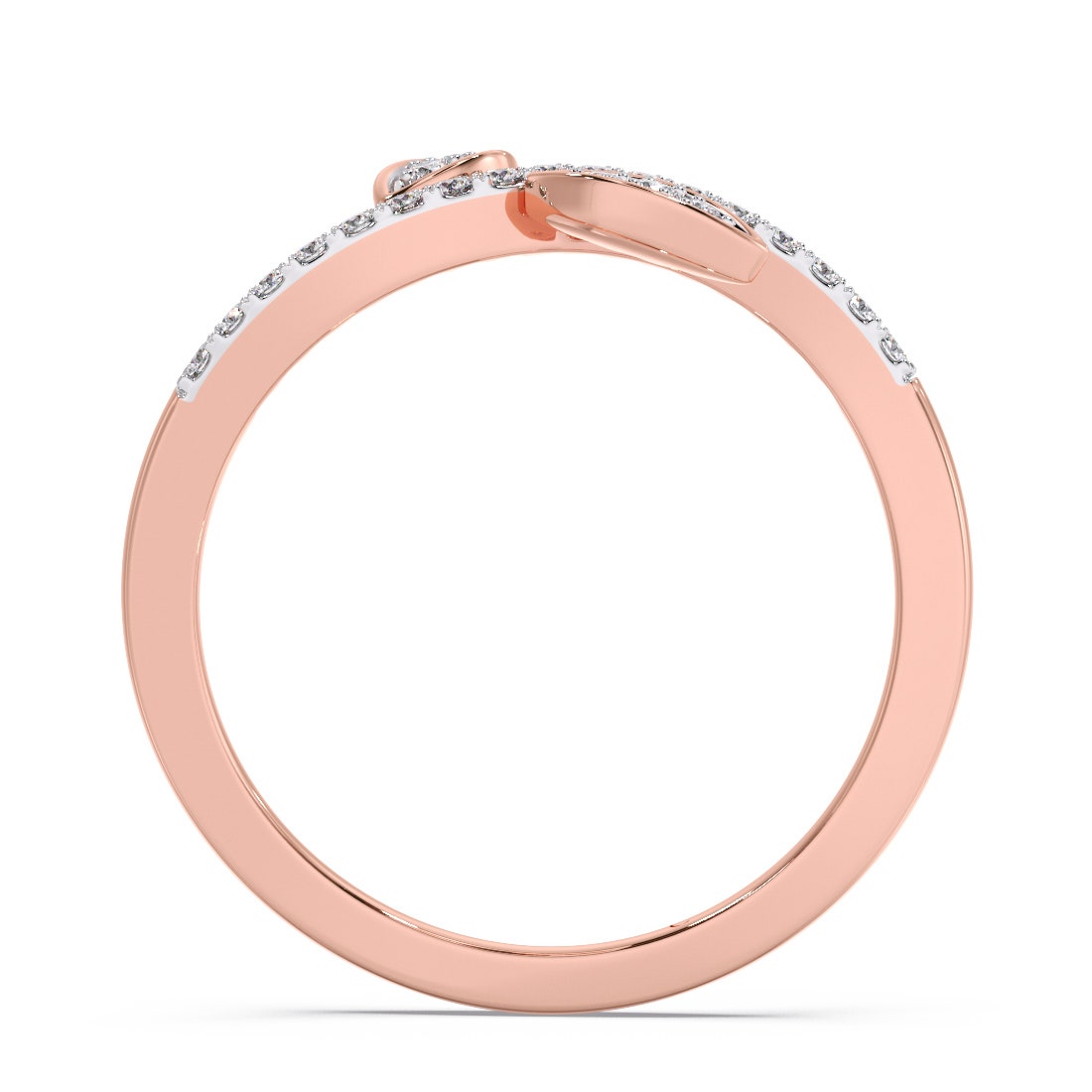 Leaf Triumph Diamond Ring