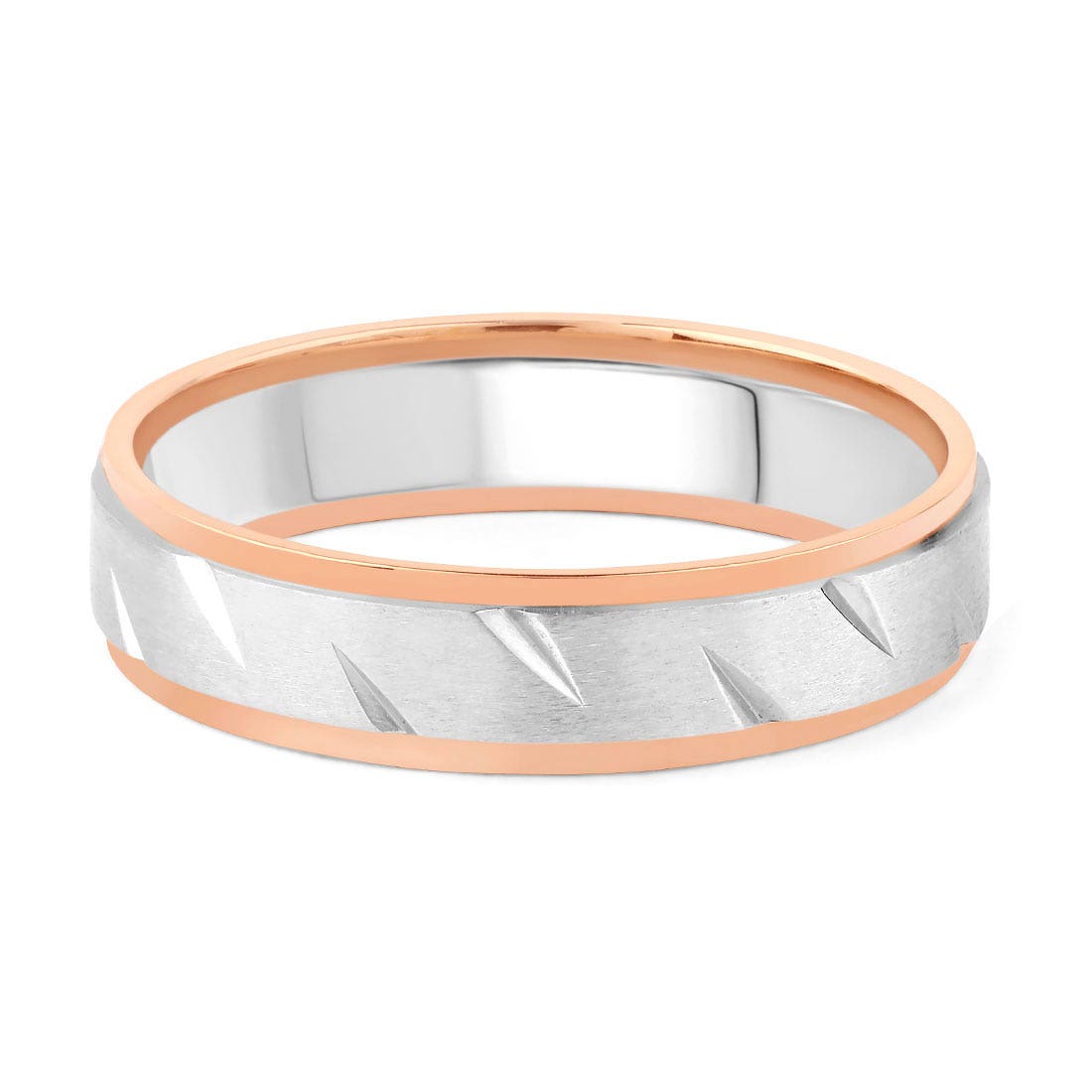 Moonlit Fantasy Platinum Band For Him