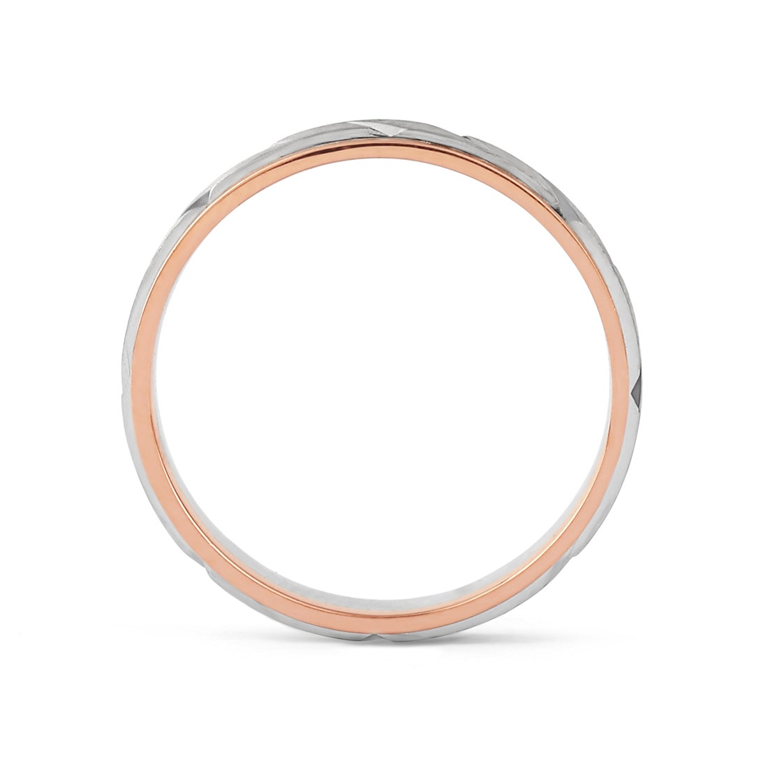 Moonlit Fantasy Platinum Band For Him