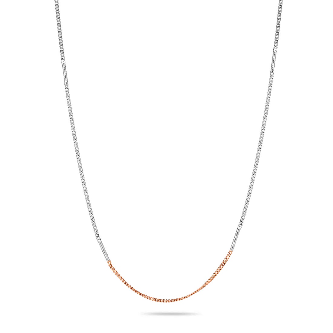 Revelation Platinum And Rose Gold Chain