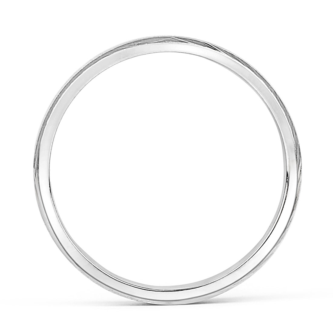 Forever Dazzle Platinum Band For Her