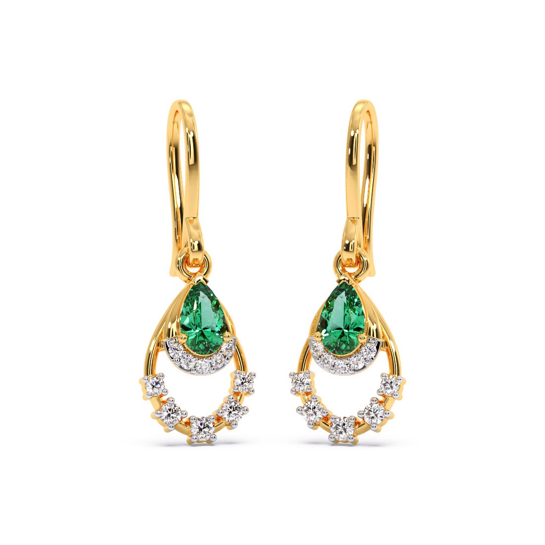 11.83 Carats Pear Shape Diamond Dangle Earrings – TMW Jewels Co.-sgquangbinhtourist.com.vn