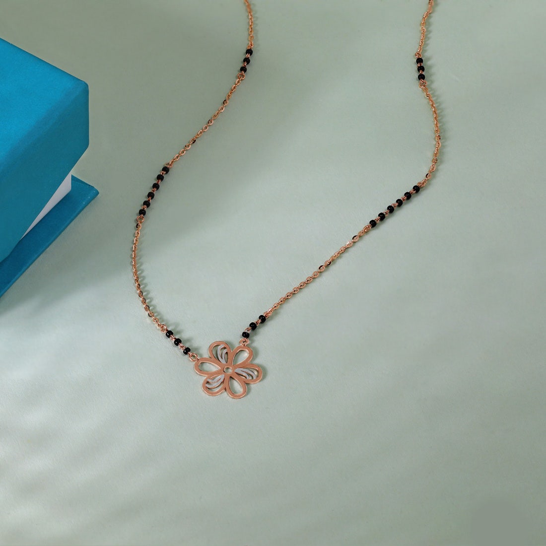 Floral Promise Gold Mangalsutra
