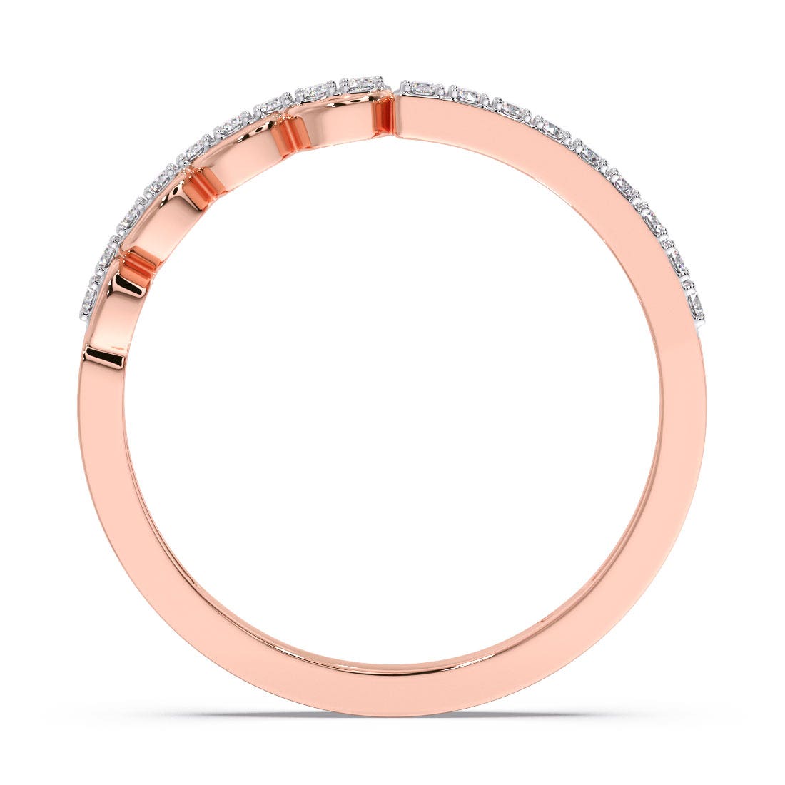 Zigzag Diamond Ring