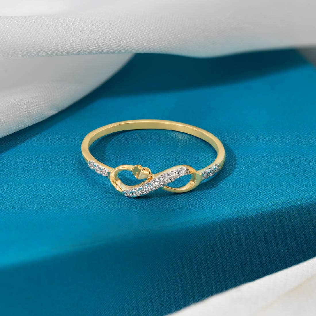 Infinity Love Diamond Ring