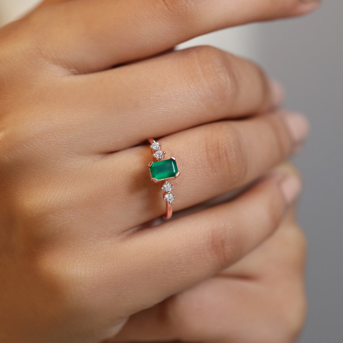 Udita Diamond And Gemstone Ring