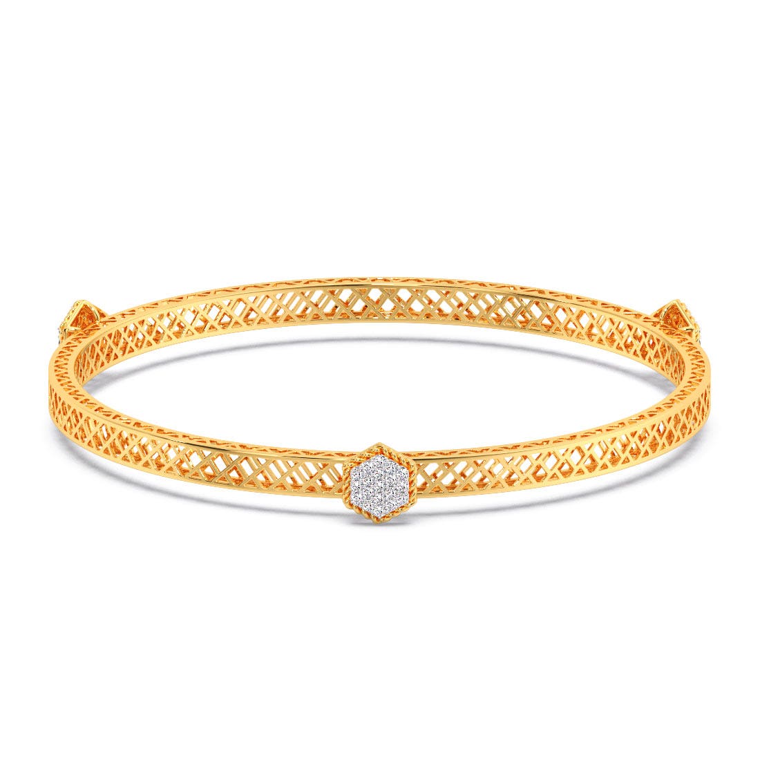 Kalyanda Diamond Bangle