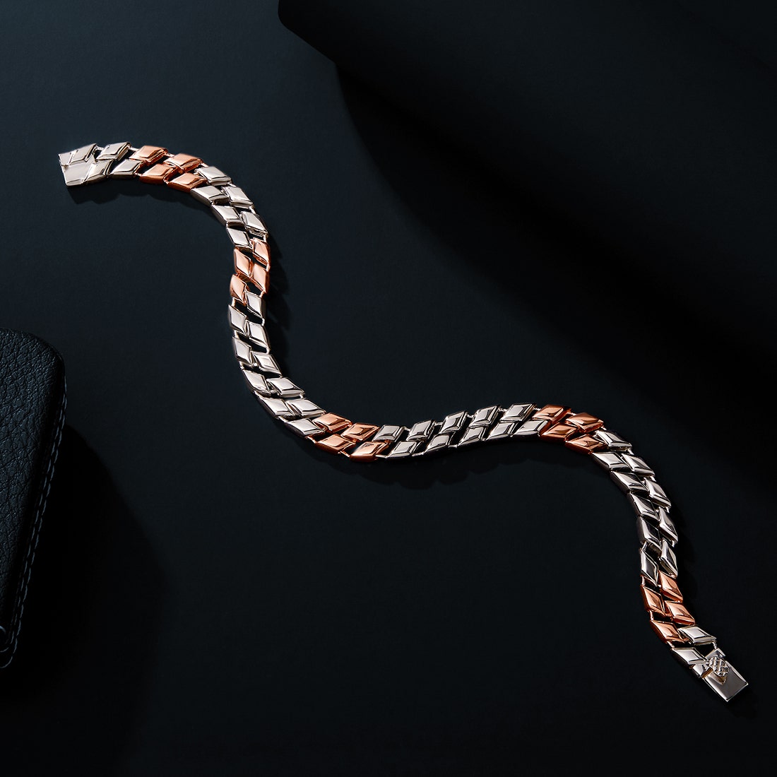 Edwin Platinum Bracelet