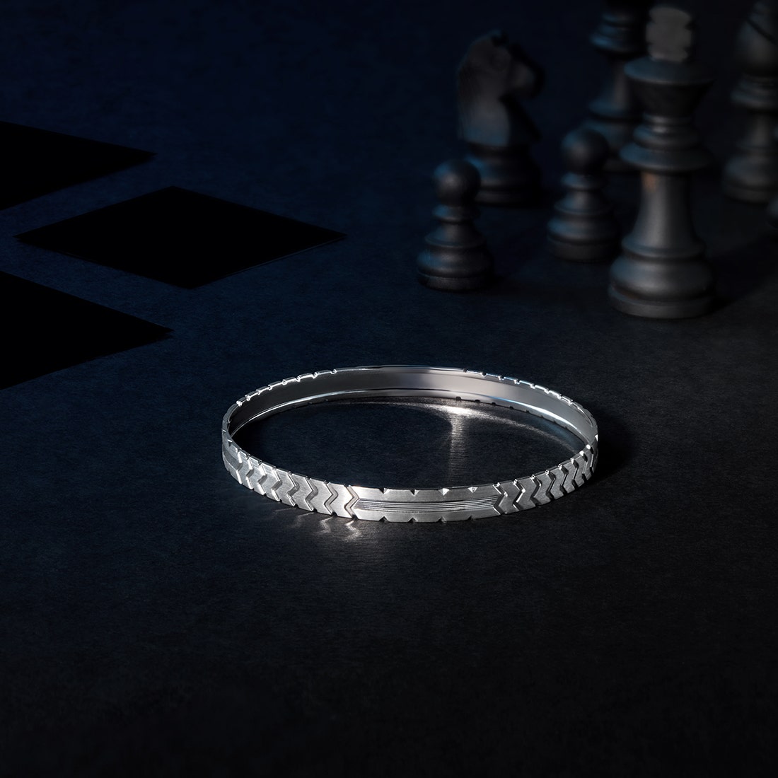 Simplistic Platinum Kada