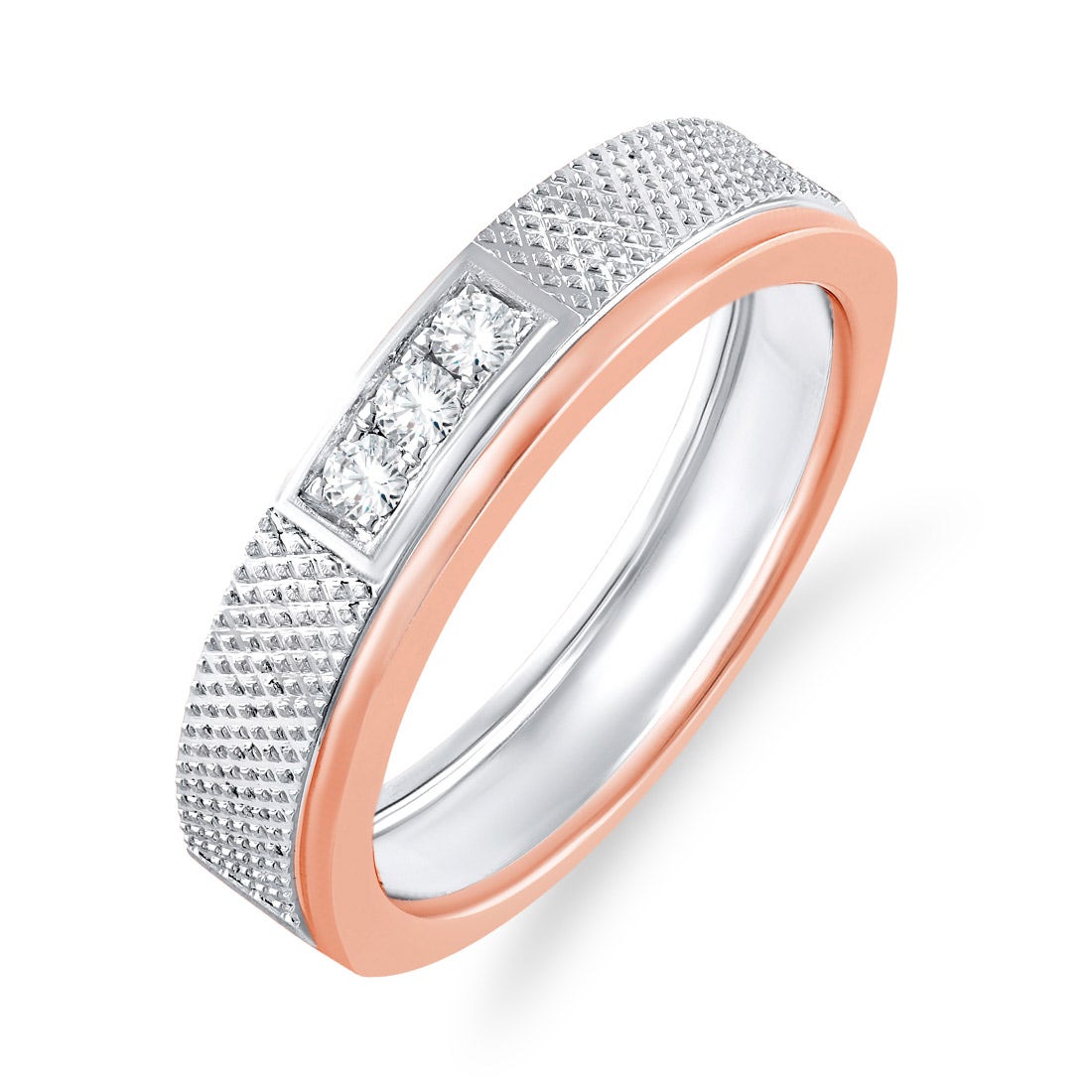 Majestic Platinum And Diamond Ring For Men