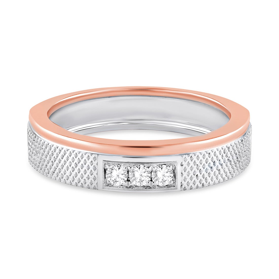 Majestic Platinum And Diamond Ring For Men